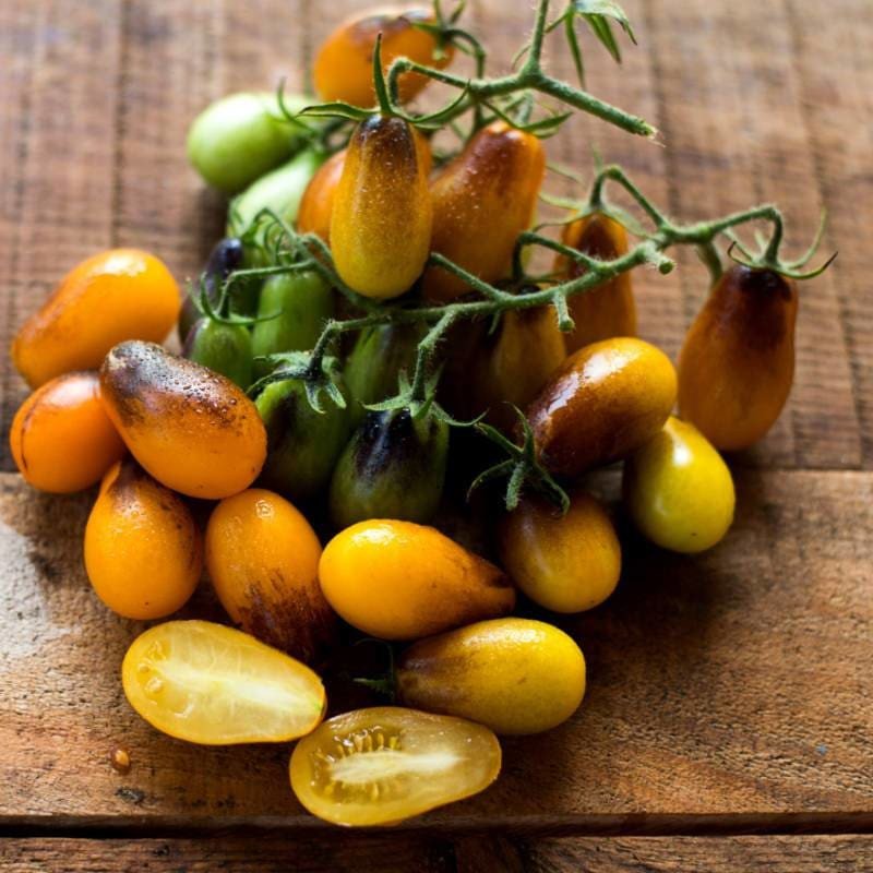 50+ Indigo Pear Drops Tomato Seeds! Heirloom, Open Pollinated, All Natural, Non-Gmo! Jonyparkseed®