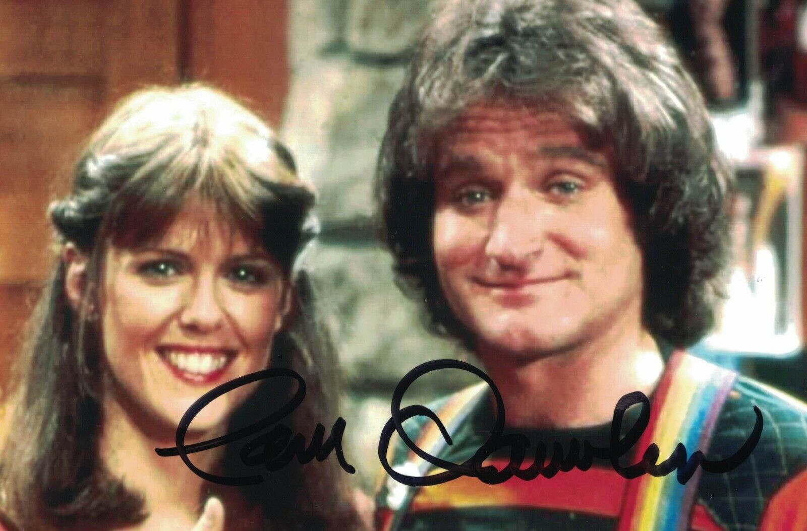 Pam Dawber Signed Autographed 4x6 Photo Poster painting Actress Mork & Mindy C