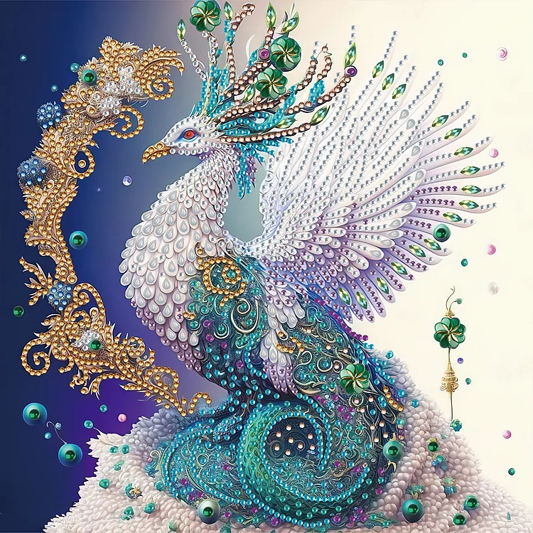 Partial Special-Shaped Diamond Painting - Handsome Animal 30*30CM