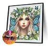 Diamond Painting-DIY Crystal Rhinestone Girl