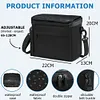 6L Bicycle Cooler Bag Large Capacity Insulated Cooler Lunch Bag for Cycling