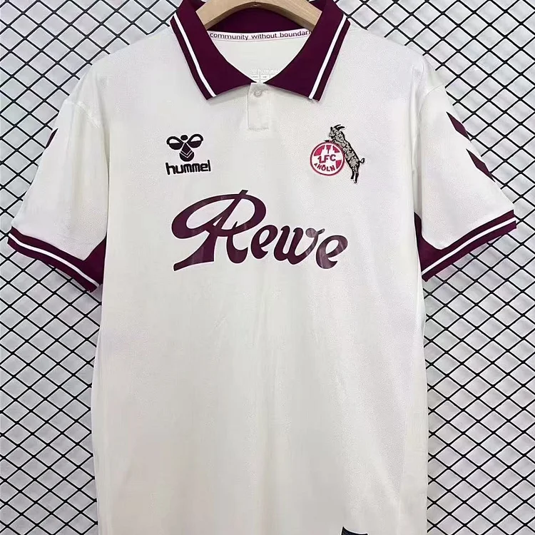 Fans edition 2025-2026 Koln FC Retro Football Jersey