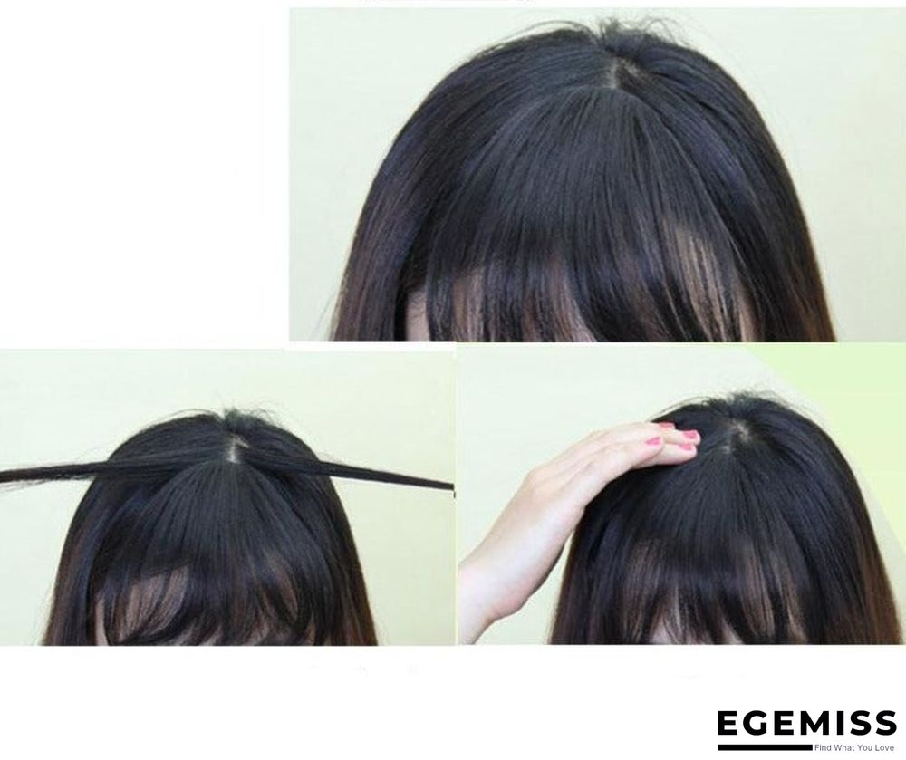 Air Bangs Wig Piece Thin Translucent | EGEMISS
