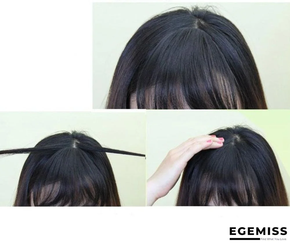Air Bangs Wig Piece Thin Translucent | EGEMISS
