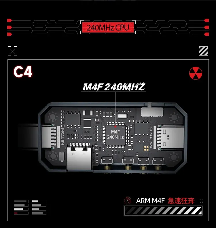 Für WITRN C5 C4L tektor USB Spannung und Strom Meter Tester Für WITRN C5 C4L tektor USB Spannung und Strom Meter Tester
