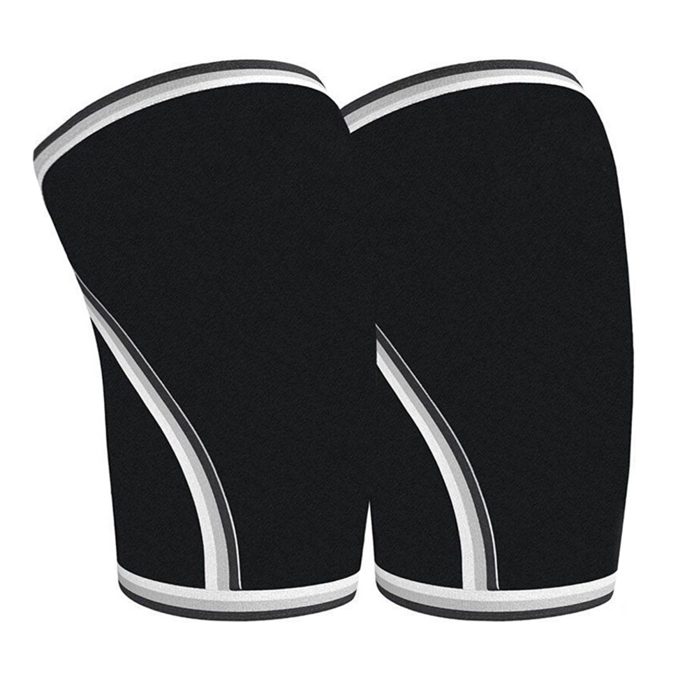 

7mm 2pcs Thick Knee Support Braces Elastic Fitness Compression Knee Pad, 501 Original