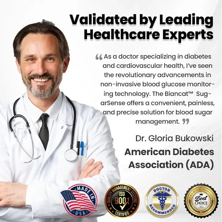 Biancat&trade; SugarSense High-Precision Glucose Monitoring Device