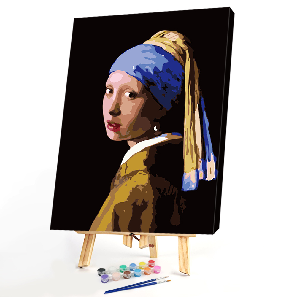 

40*50CM - Paint By Numbers - Lady, 501 Original