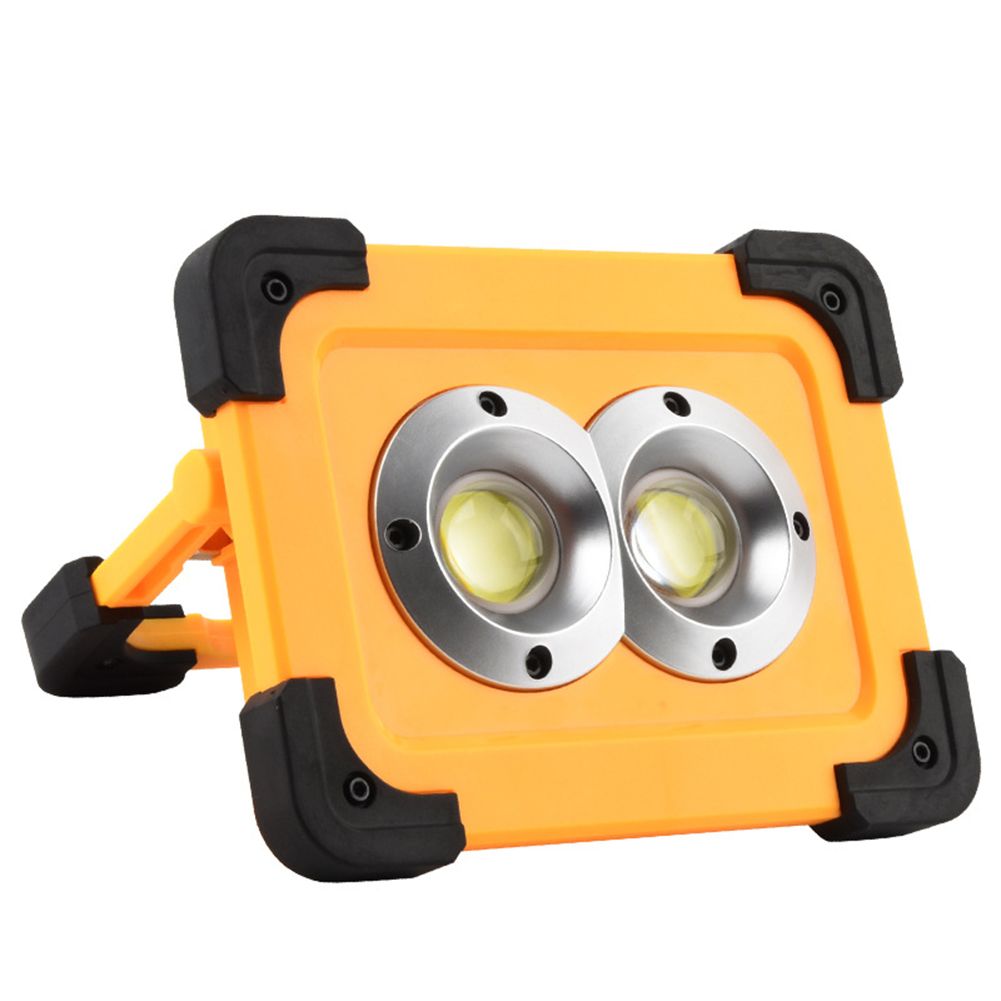 

30W Handheld LED Work Light Solar/USB Rechargeable Hang Emergency Lamp (B), 501 Original