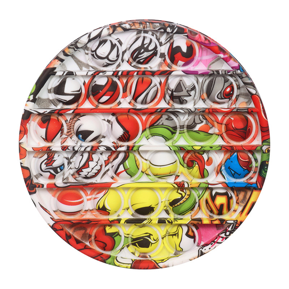 

Round Graffiti - Pop It Fidget Toy, 501 Original