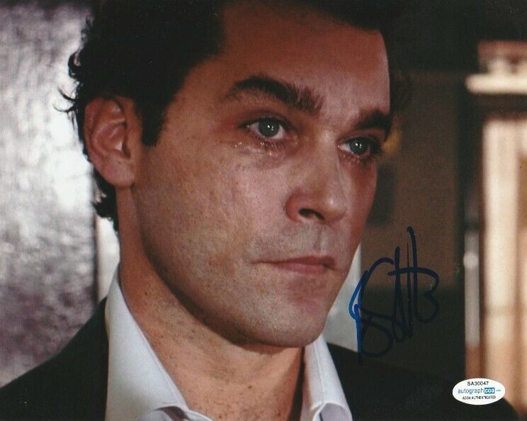 GOODFELLAS RAY LIOTTA SIGNED HENRY HILL 8x10 Photo Poster painting! FIELD OF DREAMS ACOA COA