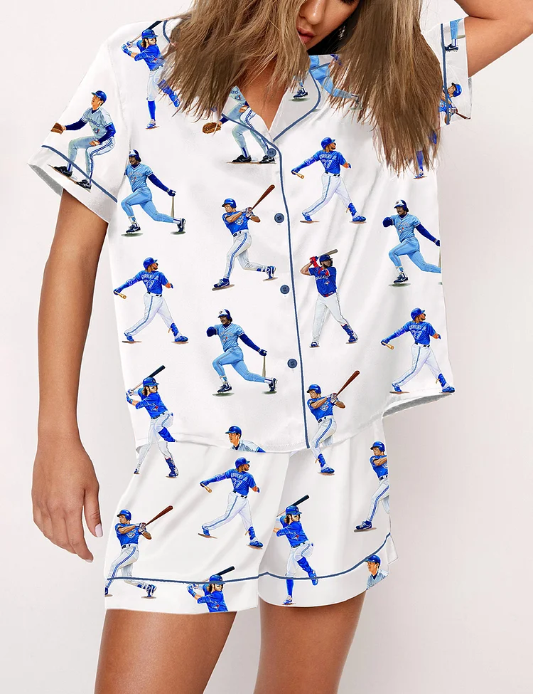 Women's Toronto Blue Jays Baseball World Series 2025 Pajama Set