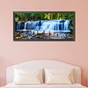 Diamond Painting-DIY Full Round Drill Forest Waterfall(90*40cm)