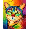 Cat  | Full Round Diamond Painting Kits