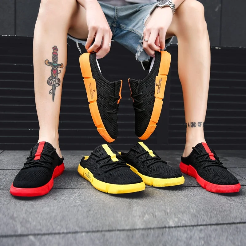 Susugrace Casual Men Half Shoes Hot Sale Home Slippers Outdoor Men Sandals Breathable Light Slip On Male Slippers Youth Fashion