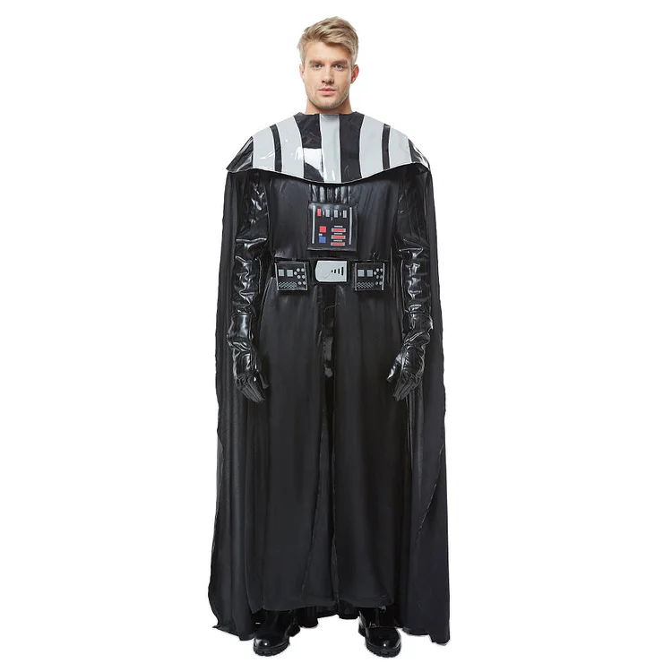Darth Vader Black Set Outfits Cosplay Costume Halloween Carnival Suit