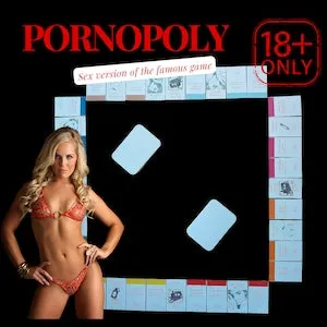 pornhint Pornhint Pornopoly: Erotic Board Game for Couples & Friends - Kinky Date Night and Adult Party Game - Sex XXX Game for Swingers and Naughty Adults Toy