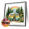 Camping Car - Full Round Drill Diamond Painting