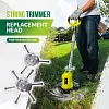 👨&zwj;🌾Ersatzkopf f&uuml;r Fadentrimmer💪 &ndash; auch bei Kontakt mit Beton/Felsen/harten Bl&ouml;cken unbesch&auml;digt, lange Lebensdauer garantiert🌿