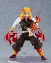 Second Edition Figma Series Kyojuro Rengoku - Demon Slayer: Kimetsu no Yaiba Official Statue - Max Factory