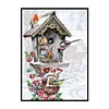 11CT Bird House - Counted Cross Stitch - 40*56cm/15.75*22.05in