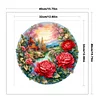 Peony Manor-11CT Stamped Cross Stitch 40*40cm/15.75*15.75in tapestrymarket