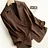 Ballifyex 2025 Spring and Summer New Women's Fashion Western Style Suit Neck Suit Seven-point Sleeves Slim Leisure Suit Coat Top