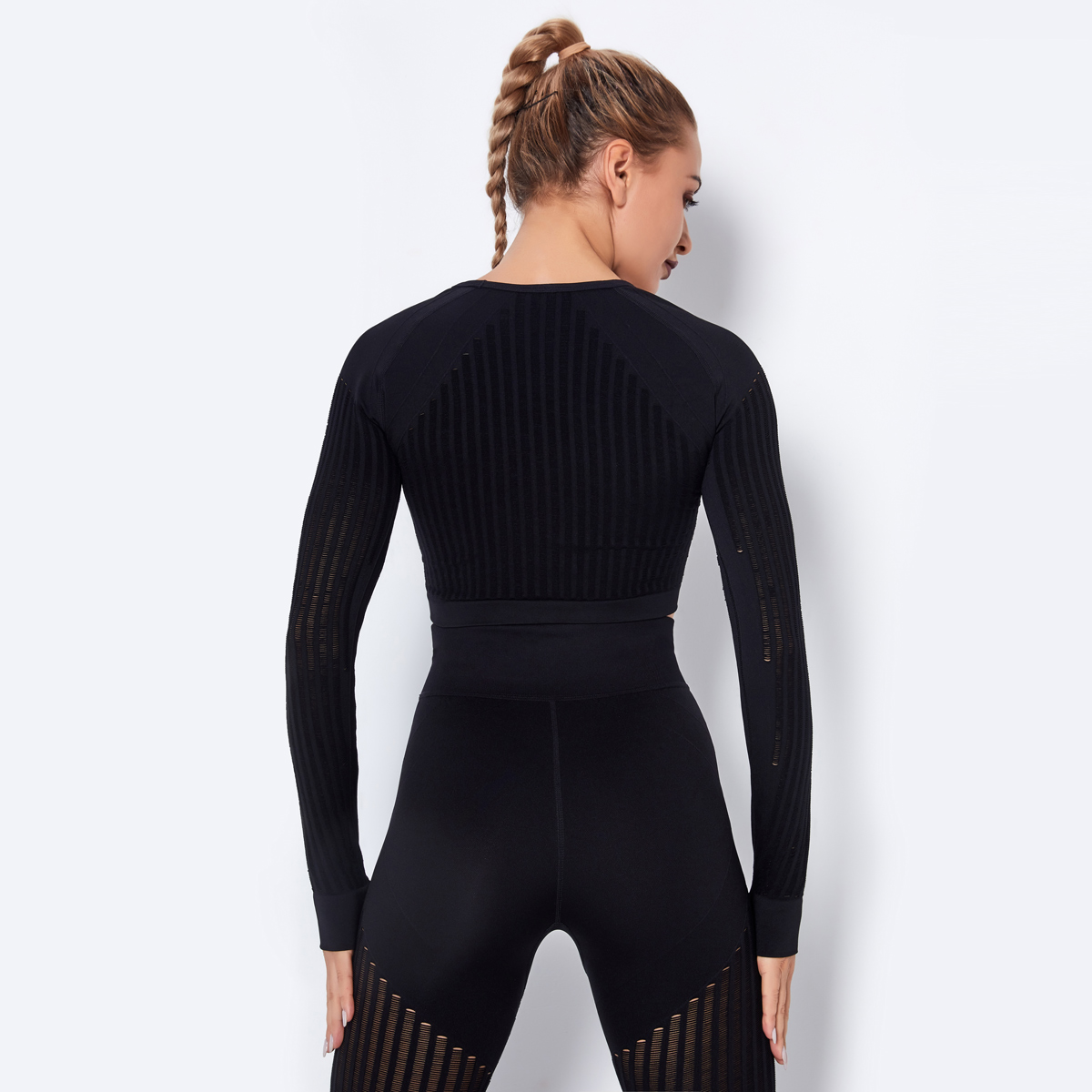Hergymclothing crop shirt workout