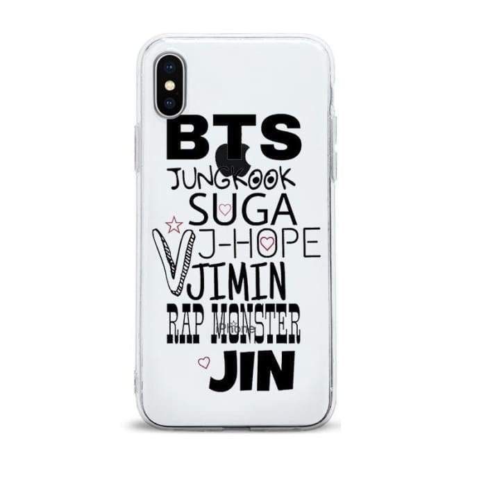 방탄소년단 Theme Drawing iPhone Case (with XS MAX)