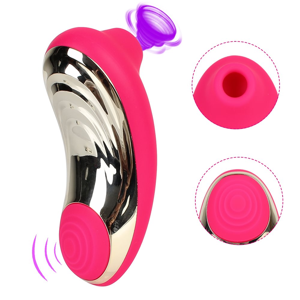 Flapping And Sucking Vibrator Clitoris Nipple Stimulator 