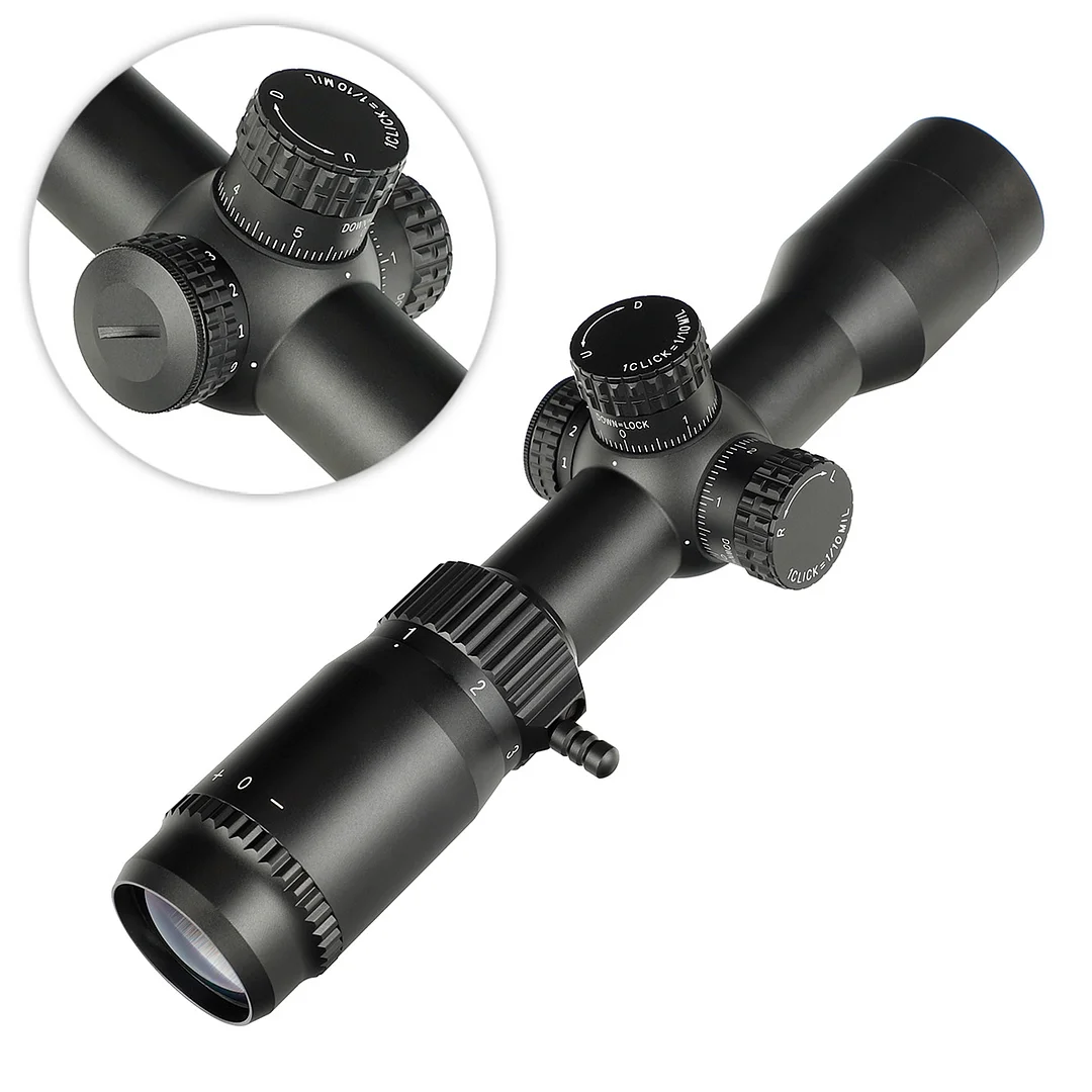 ohhunt&reg; 1-6X36 IR 30MM SFP Red Illuminator Long Eye Relief Scope