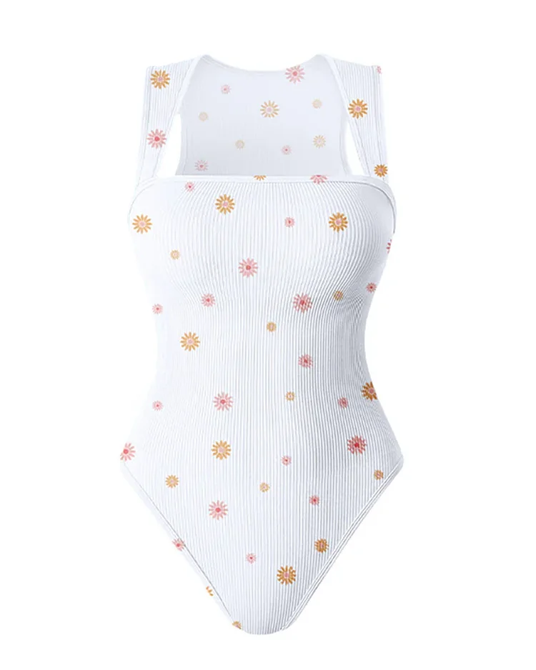 Printed Fashion Bodysuit