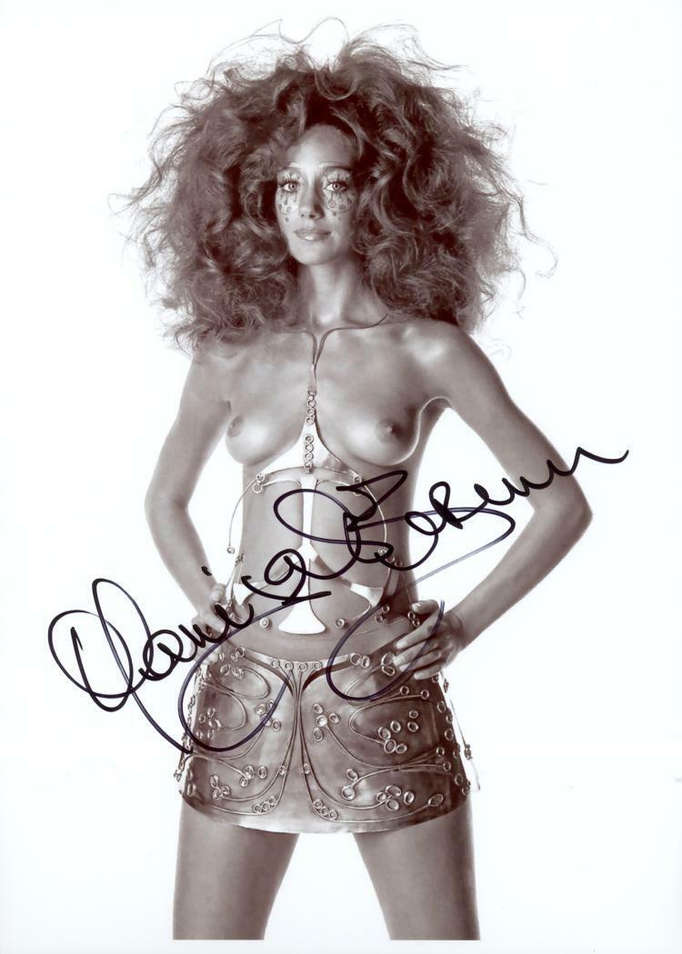 MARISA BERENSON Signed Photo Poster paintinggraph - Film Actress / Model - Preprint