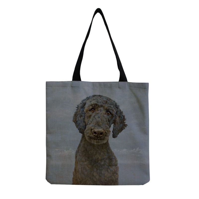 Women’s Cute Dog Shopping Bags