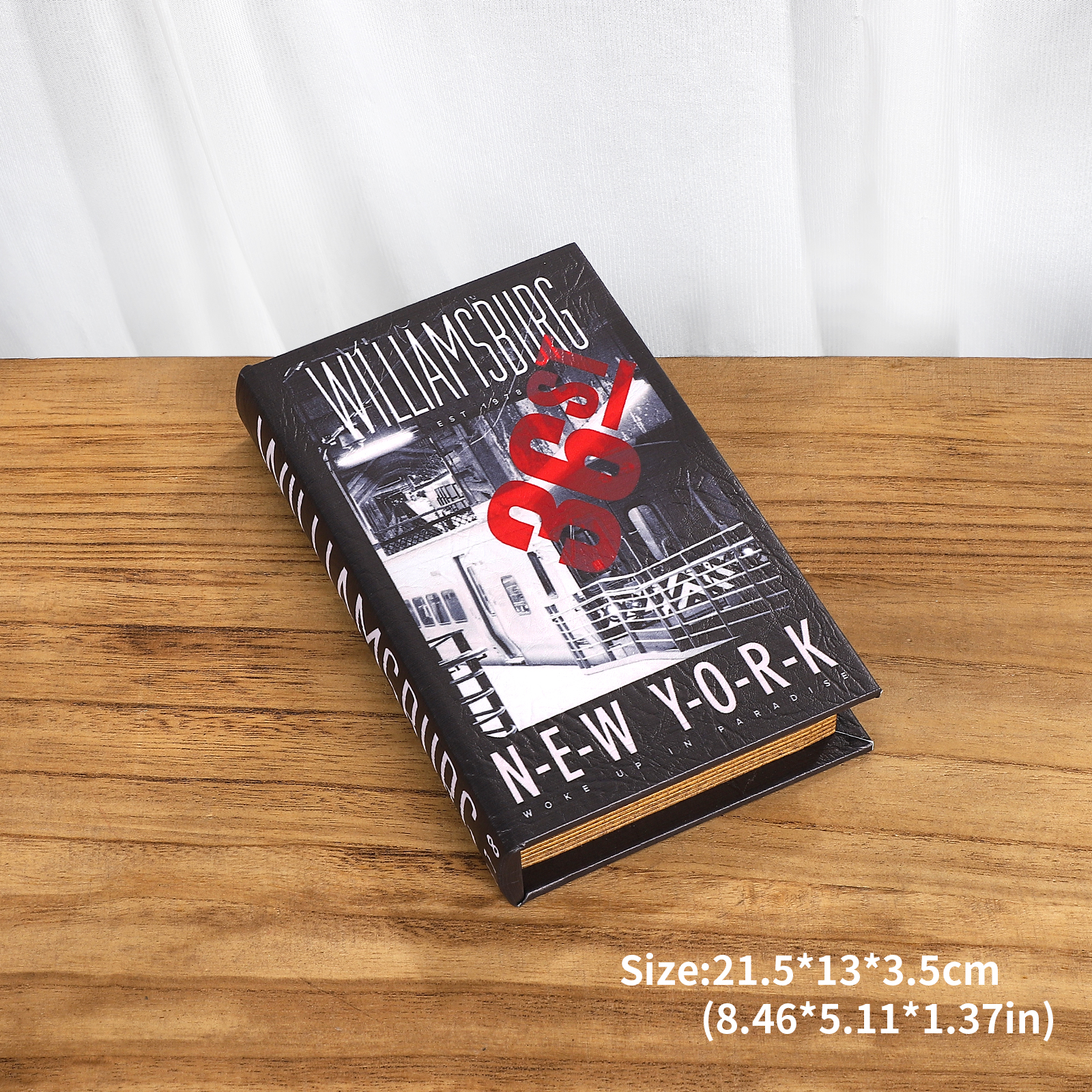 Journalsay Retro Simulation Book Box Storage Box