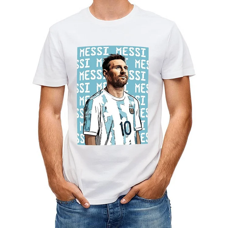 Lionel Messi Inspired Short Sleeve T-Shirt