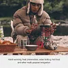 Camping Heating Furnace Mini Winter Warmer Stove Wear-resistant Hiking Equipment