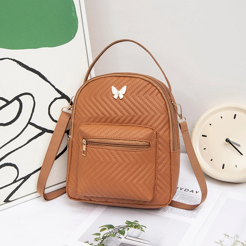 Solid Color Butterfly Daily Women’s Backpack