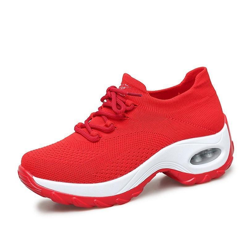 Women'S Flying Woven Non-Slip Breathable Comfortable Shoes
