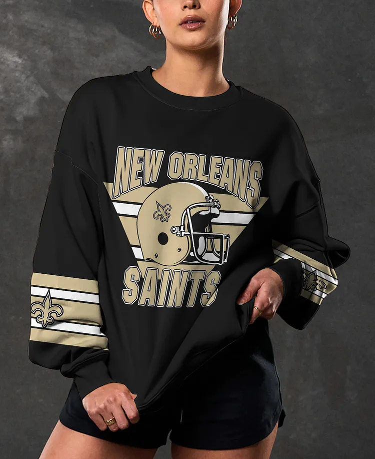 New Orleans Saints 3D Limited Edition Crew Neck sweatshirt