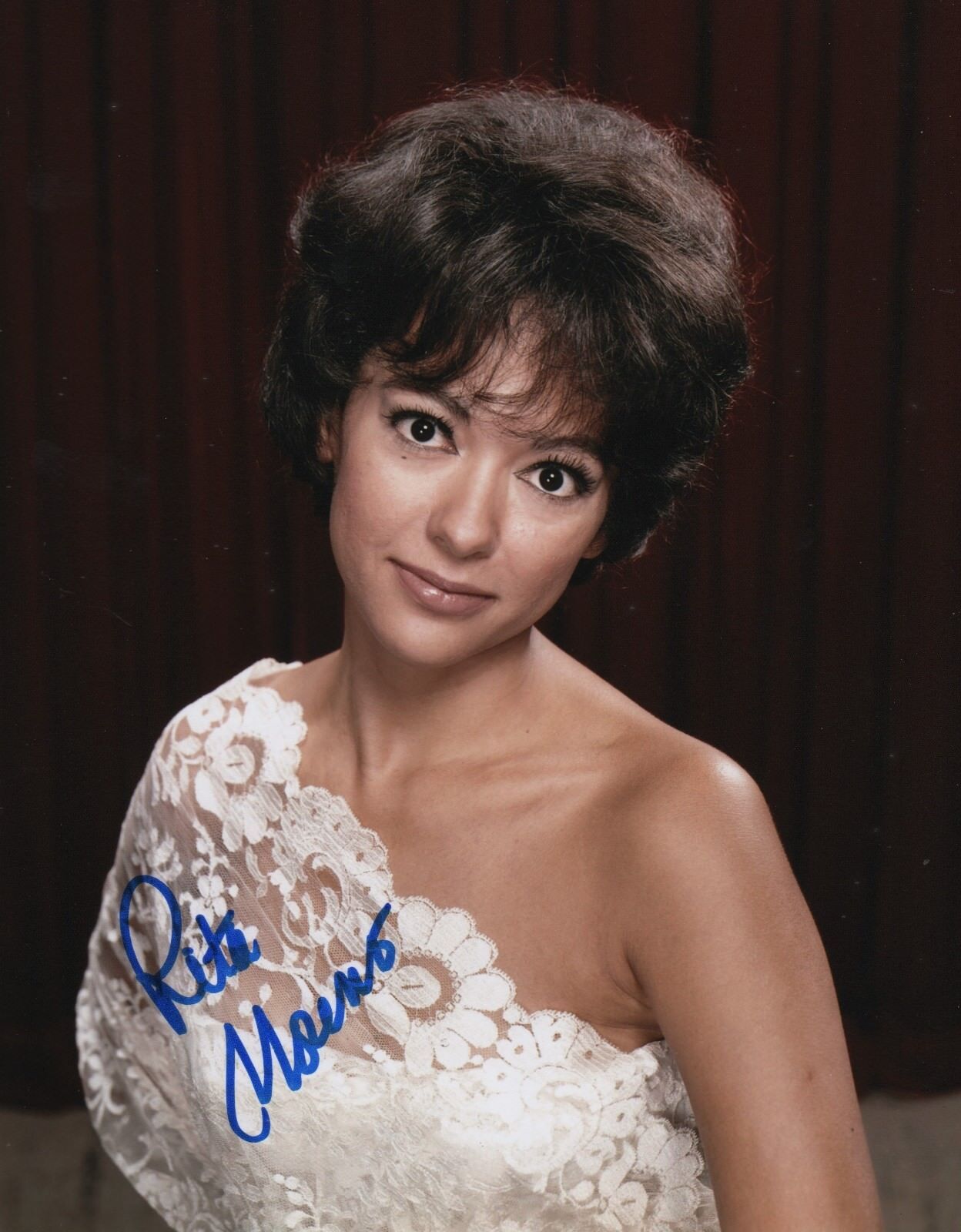 Rita Moreno actress REAL hand SIGNED 8x10 Photo Poster painting #2 COA Autographed