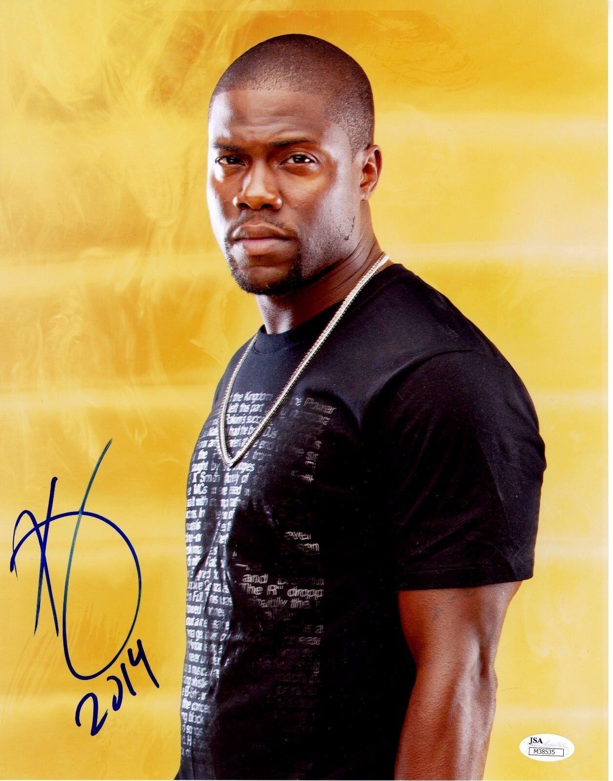 Kevin Hart Signed 11x14 Photo Poster painting JSA COA Auto 2014 Ride Along Get Hard Jumanji Mint