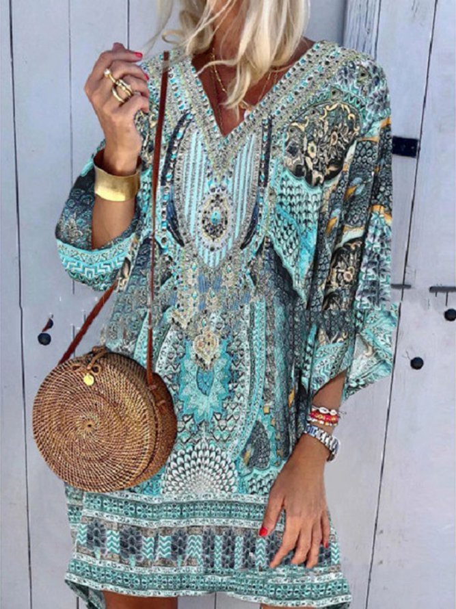 Blue Women Dresses Dresses Zaesvini