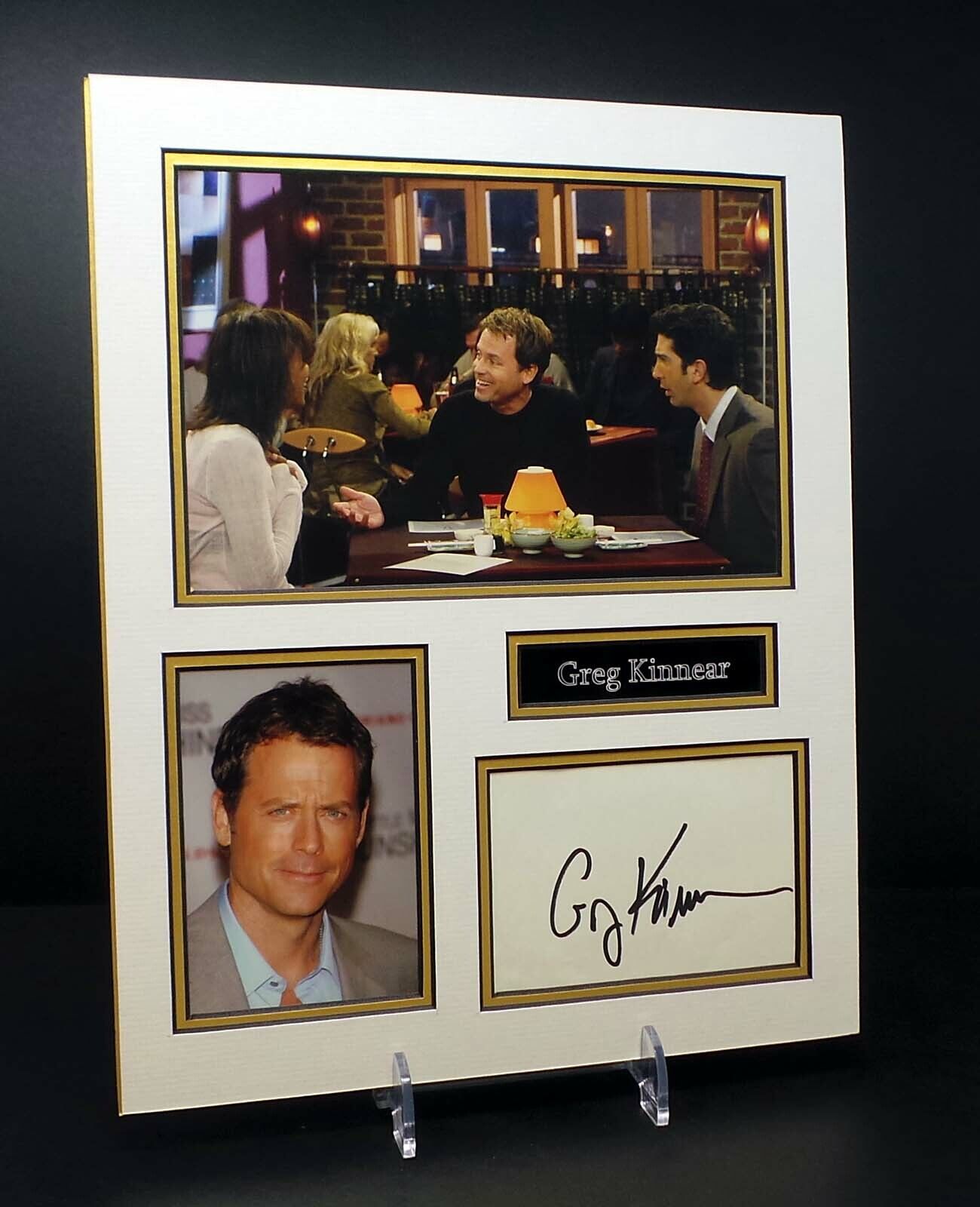 Greg KINNEAR Signed Mounted Photo Poster painting Display AFTAL RD COA Friends Actor