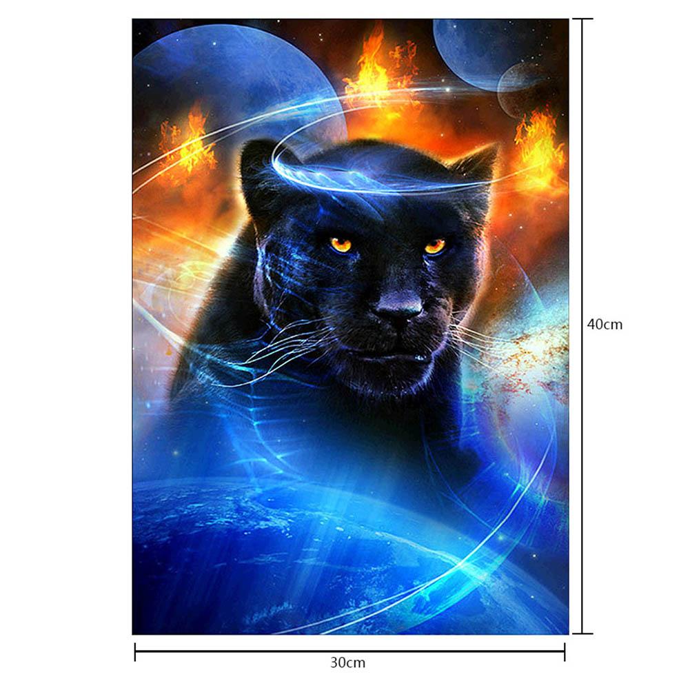 

(Multi-Size) Panther - Round/Square Drill Diamond Painting 30*40CM/40*50CM, Square diamond 30*40cm, 501 Original