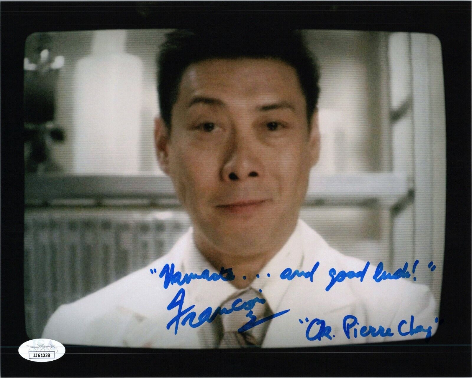 FRANCOIS CHAU Authentic Hand-Signed LOST ~ DR. PIERRE CHANG