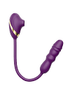 Sucking Vibrator Thrusting Dildo Plug