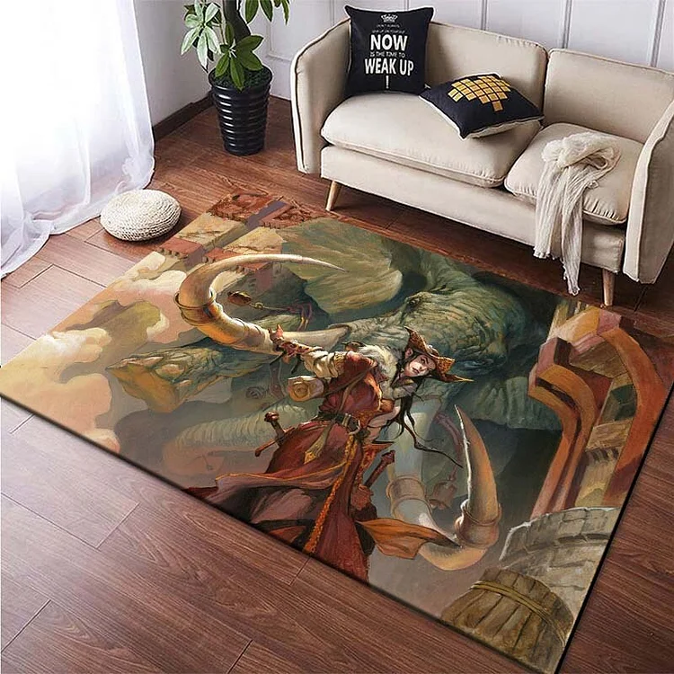 3D Printed Africa Elephant Face Close-up Animals Rugs for Bedroom Home Decor Play Mats Living Room Carpets Non-slip Floor Mats