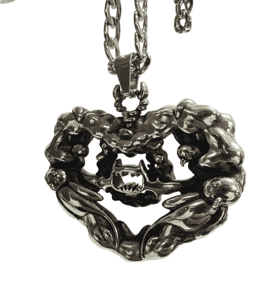 GHOST GIRL NECKLACE!