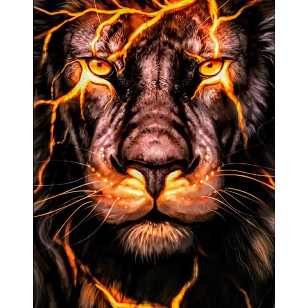 

Lion - Round Drill Diamond Painting - 30*40CM, 501 Original